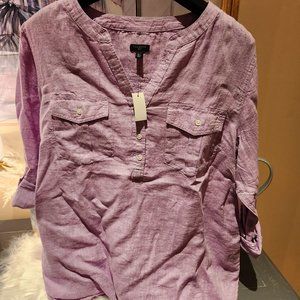 NWT Talbots Linen Tunic XLP